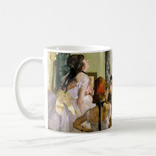 Edgar Degas de dansklasse Koffiemok