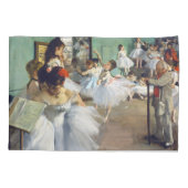 Edgar Degas - De dansklasse Kussensloop (Achterkant)