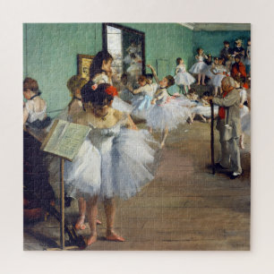 Edgar Degas - De dansklasse Legpuzzel