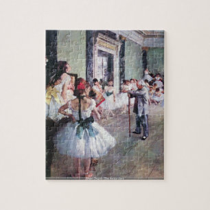 Edgar Degas - De dansklasse Legpuzzel