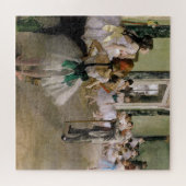 Edgar Degas - De dansklasse Legpuzzel (Horizontaal)