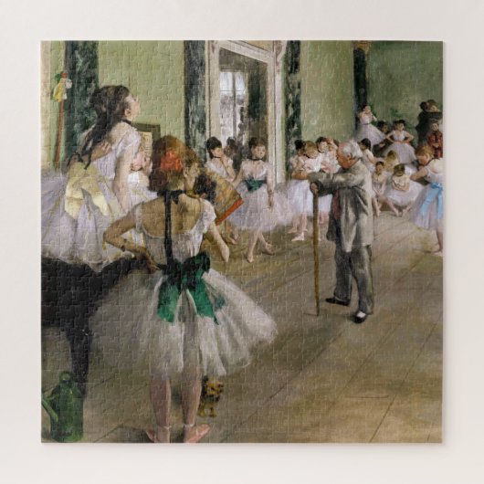 Edgar Degas - De dansklasse Legpuzzel (Verticaal)