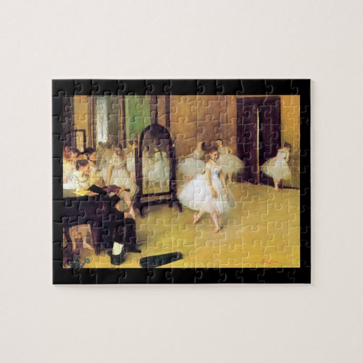 Edgar Degas | De dansklasse Legpuzzel (Horizontaal)
