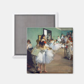 Edgar Degas - De dansklasse Magneet (Voorkant / Achterkant)