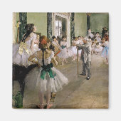 Edgar Degas - De dansklasse Magneet (Voorkant)