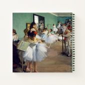 Edgar Degas - De dansklasse Notitieboek (Achterkant)