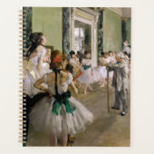 Edgar Degas - De dansklasse Planner (Voorkant)