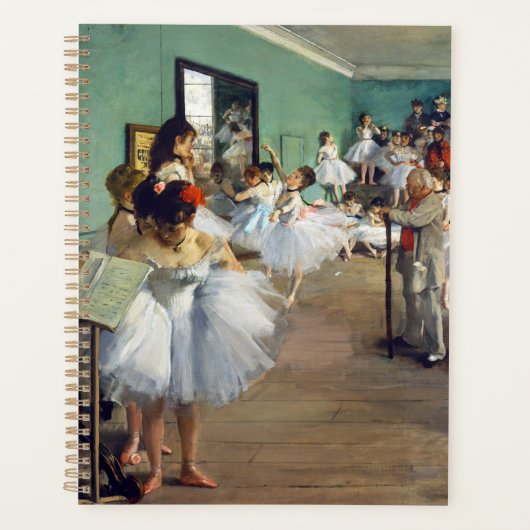 Edgar Degas - De dansklasse Planner (Voorkant)