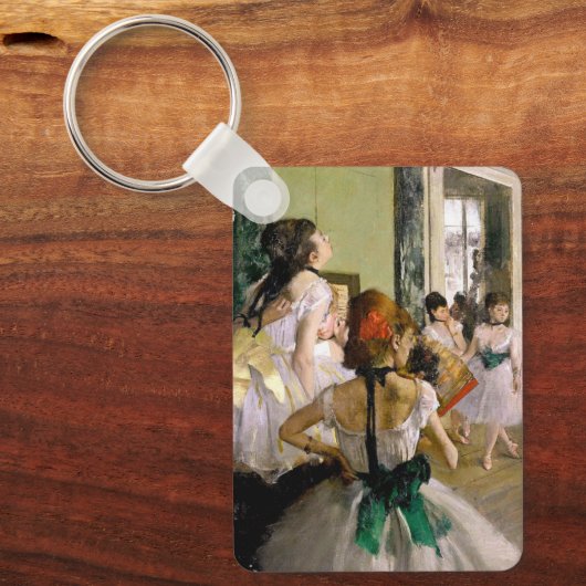 Edgar Degas de dansklasse Sleutelhanger (Voorkant)