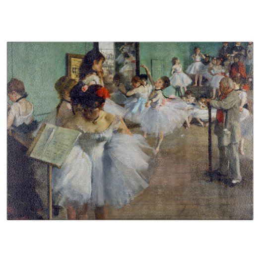 Edgar Degas - De dansklasse Snijplank (Voorkant)