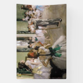 Edgar Degas - De dansklasse Spandoek (Verticaal)