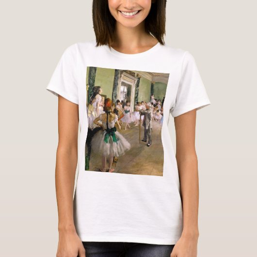 Edgar Degas de dansklasse T-shirt (Voorkant)