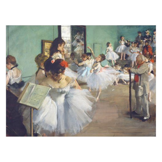 Edgar Degas - De dansklasse Tafelkleed (Voorkant (Horizontaal))