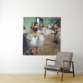 Edgar Degas - De dansklasse Wandkleed (In situ)