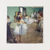 Edgar Degas - De dansklasse Wandkleed (Voorkant)