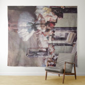 Edgar Degas de dansklasse Wandkleed (In Situ (horizontaal))