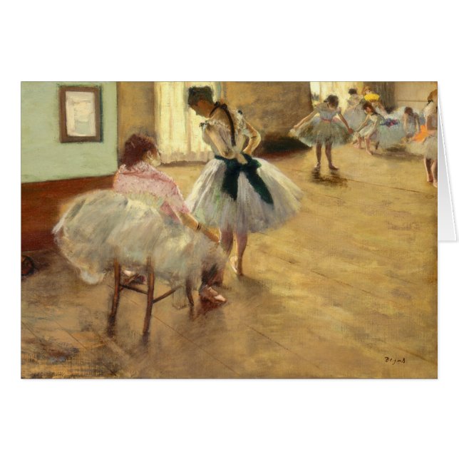 Edgar Degas de dansles (Voorkant Horizontaal)