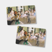 Edgar Degas De Dansles Badge (Voor- en achterkant)