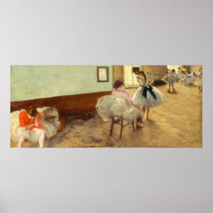 Edgar Degas de dansles Poster
