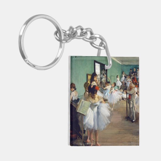 Edgar Degas - De Dansles Sleutelhanger (Voorkant Links)