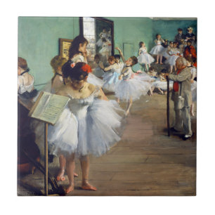 Edgar Degas - De Dansles Tegeltje
