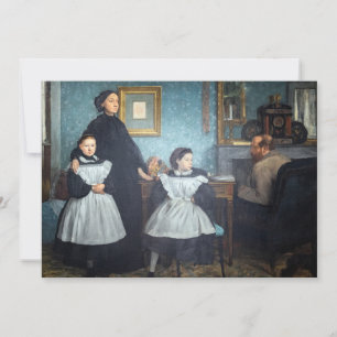 Edgar Degas - De familie Bellelli Kaart
