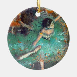 Edgar Degas - De groene dansers - Balletsdans Keramisch Ornament