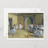 Edgar Degas | de Lounge van de Dans bij de Opera Briefkaart (Voorkant / Achterkant)