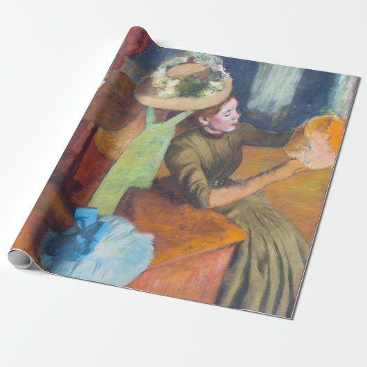 Edgar Degas - De Millinery Shop Cadeaupapier (Uitgerold)