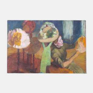 Edgar Degas - De Millinery Shop Deurmat