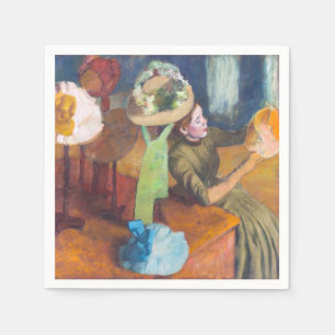 Edgar Degas - De Millinery Shop Servet