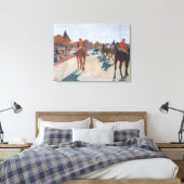 Edgar Degas - De parade Canvas Afdruk (Insitu (Slaapkamer))