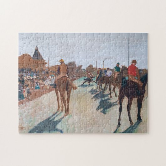 Edgar Degas - De parade Legpuzzel (Horizontaal)