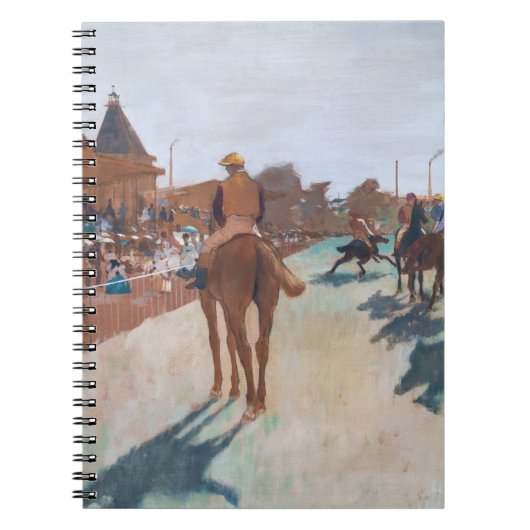 Edgar Degas - De parade Notitieboek (Voorkant)