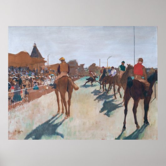 Edgar Degas - De parade Poster (Voorkant)