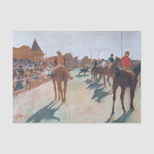Edgar Degas - De parade Tissuepapier (Voorkant)