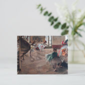 Edgar Degas - De repetitie Briefkaart (Staand voorkant)
