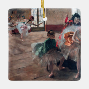 Edgar Degas - De repetitie Keramisch Ornament