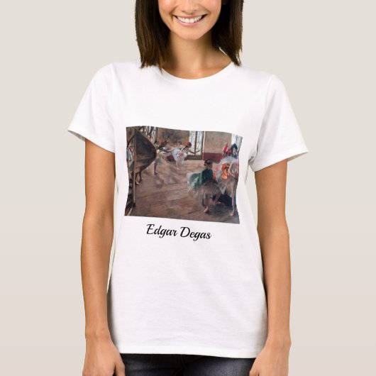 Edgar Degas - De repetitie T-shirt (Voorkant)