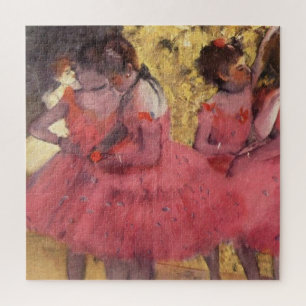 Edgar Degas de roze dansers Legpuzzel