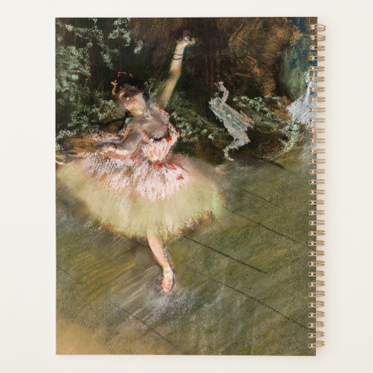 Edgar Degas - De Ster 1878 Planner (Achterkant)