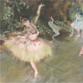 Edgar Degas - De Ster 1878 Sticker (Voorkant)