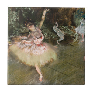 Edgar Degas - De Ster 1878 Tegeltje