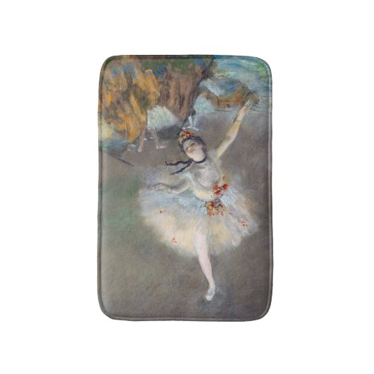 Edgar Degas - De ster/danser in het werkgebied Badmat (Voorkant Verticaal)