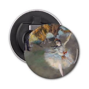 Edgar Degas - De ster/danser in het werkgebied Button Flesopener