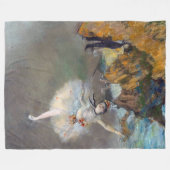 Edgar Degas - De ster/danser in het werkgebied Fleece Deken (Voorkant (Horizontaal))