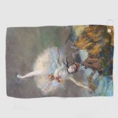 Edgar Degas - De ster/danser in het werkgebied Golfhanddoek (Horizontaal)