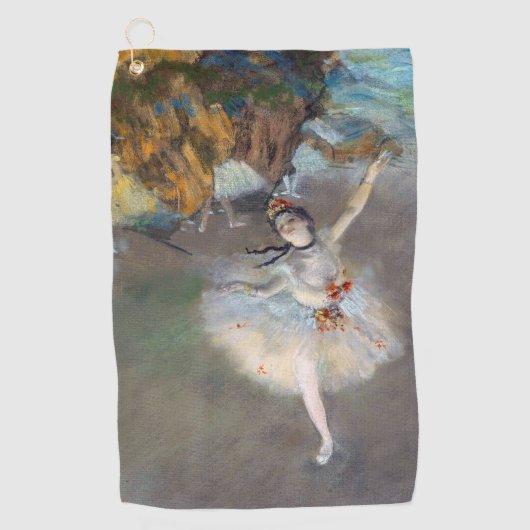 Edgar Degas - De ster/danser in het werkgebied Golfhanddoek (Voorkant)