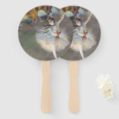 Edgar Degas - De ster/danser in het werkgebied Handwaaier (Voorkant en achterkant)