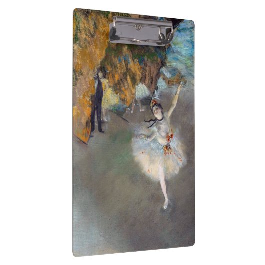Edgar Degas - De ster/danser in het werkgebied Klembord (Rechts)